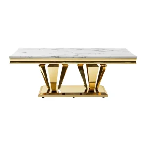 58.18" Modern Rectangular Coffee Table
