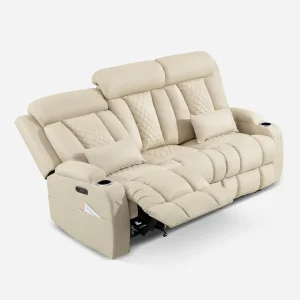 "Zero Wall Hugger Power Loveseat