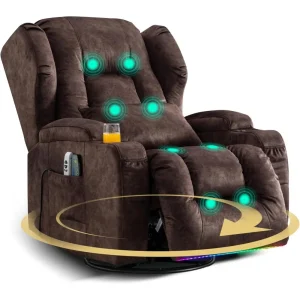 Power Swivel Rocker Recliner Chair