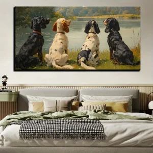 Natural landscape painting, Victorian